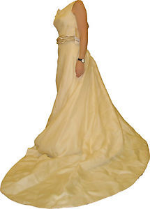 Boat Neck Bridal Dress