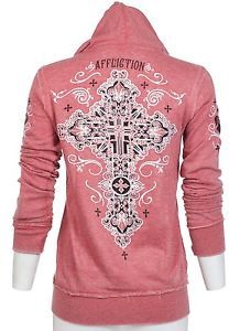 y2k affliction like zip up hoodie | eBay