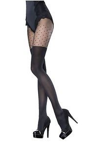 Fiore Dikke Kwaliteits Panty 40 Denier In De Kleur Rood Model Paula Maat Xl