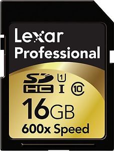 Lexar SDHC Tarjeta de memoria de teléfonos celulares