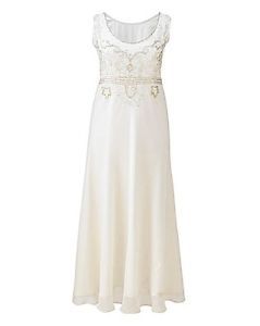 Scoop Neck Wedding Dress