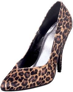 Escarpins Renata Dorés - Taille 39.5 - Imprimé Animal - Talons Aiguilles 7.5cm - Neuf En Boîte