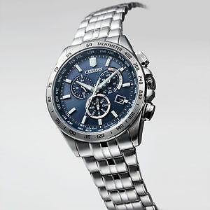 Pre-owned Citizen Collection Eco-drive Cb5870-91l Solar Radio Men's Watch
