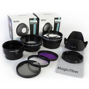 Paquete de accesorios de la cámara para Panasonic LUMIX