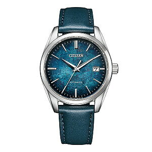 Pre-owned Citizen Collection Nb1060-12l Blue Lacquer Dial Mechanical Automatic Men's Watch