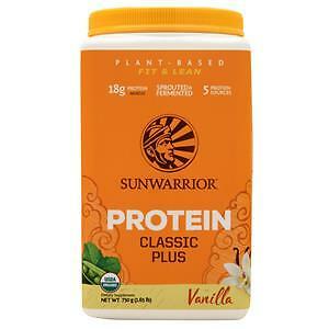 SunWarrior Classic Plus - Organic Plant-Based Protein Vanill