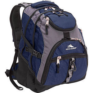 Willow Design Keouac Dual Laptop Backpack Blue Nylon Padded  display picture 3