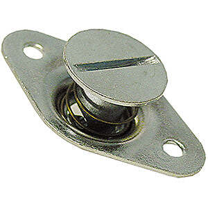 Engine Works 39054 Small Head Self-Eject Quick Release Fastener .500'' Silver 10-