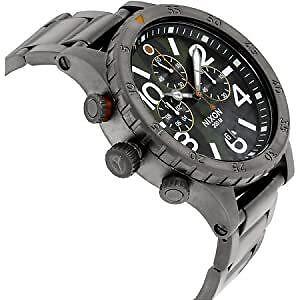 Pre-owned Nixon 48-20 Chrono Quartz Men's Chrono Watch A486-2069