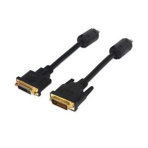 CAVO VIDEO DVI-I DUAL LINK 24+5 PIN M/M CON FERRITE PLACCATO ORO 24K DA 2 MT