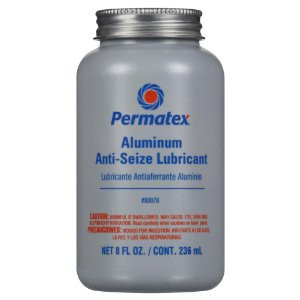 Permatex 80078 Anti-Seize Lubricant with Brush Top Bottle, 8 oz. Permatex 80078 Anti-Seize Lubricant with Brush Top Bottle, 8 oz.