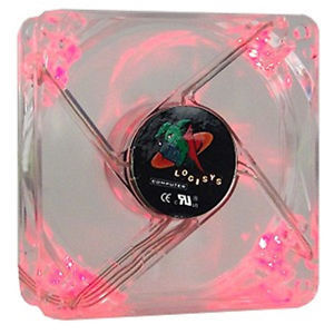 Ventola Per Case Logisys CF120GN 120mm Con LED Verdi – Raffreddamento PC, Verde Brillante