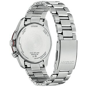 Pre-owned Citizen Attesa Cb0287-68l Navy Eco-drive Men's Watch In Box