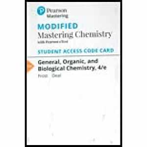 Modified Mastering Chemistry with P - Misc. Supplies - New a