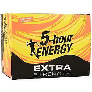 5 Hour Energy 5-Hour Energy Extra Strength Strawberry Banana 12 bttls