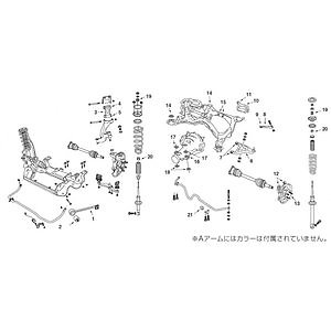 むせんき NISMO Steering Gear Mount Bush For Skyline GT-R BNR34