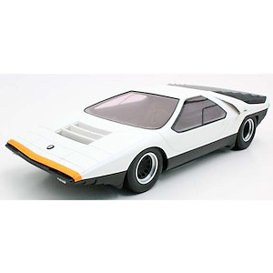 TOPMARQUES 1/43 Alfa Romeo Colorbo 1968 White [TOP43013B]. Minicar