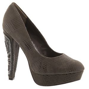 Naughty Monkey Women's Suede Heels