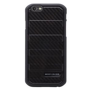 Funda Cartera de fibra de carbono de teléfono celular