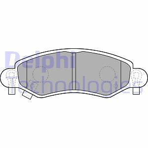 Jeu De Plaquettes De Frein Avant Compatible Avec Opel Agila