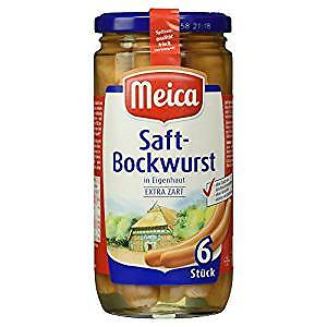 Meica Saft Bockwurst, 6 Stück, 180 g