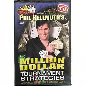 DVD - Phil Hellmuth's Million Dollar Tournament Strategies