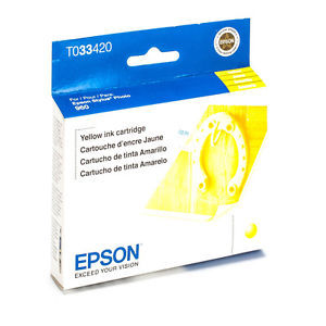C13S020451 OEM Epson PJIC5Y Yellow Ink. Minor Damaged Box. Expired