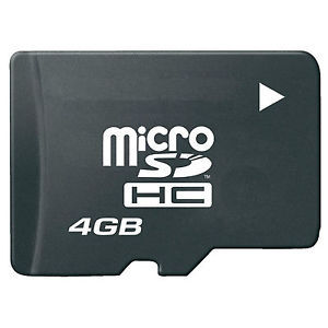 4GB SDHC Cell Phone Memory Card