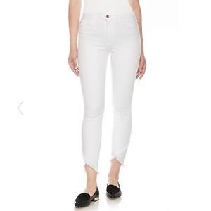 Джинсы Joes Flawless Charlie High Rise Skinny Raw, белые, 27