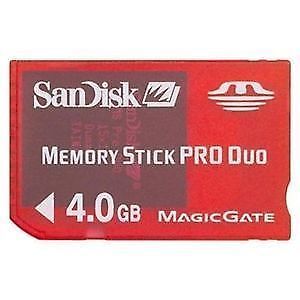 SanDisk Camera Stick PRO Duo Memory Cards