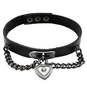 HERMES animal Zebra Choker Accessories Necklace Leather Silver