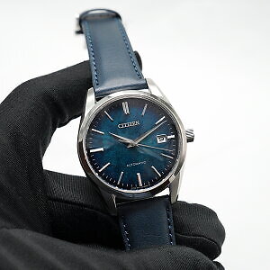 Pre-owned Citizen Collection Nb1060-12l Blue Lacquer Dial Mechanical Automatic Men's Watch