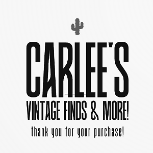 Carlee's Vintage Finds And More
