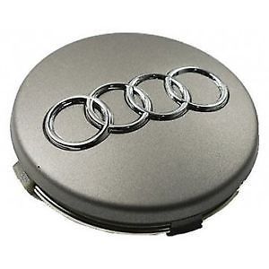 アクセサリー Audi Dynamic hub caps 4M8071006A Original Audi Dynamic Center Wheel Hub Caps 4pcs Audi Rings