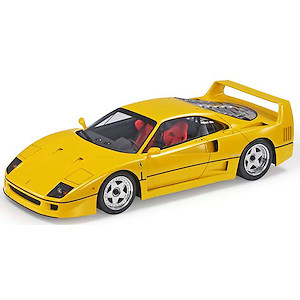 PSL TOPPARQUES 1/12 F40 Yellow [TM12-17B] Minicar