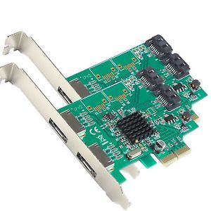 Syba Tarjeta del controlador sin RAID