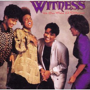 Witness - We Can Make A Difference - Used Vinyl Record - S6035A