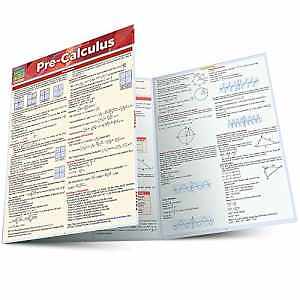 Pre-Calculus (Quick Study Academic) - Pamphlet, by BarCharts Inc. - Very Good