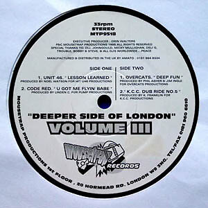 Various - Deeper Side Of London Volume Iii (12