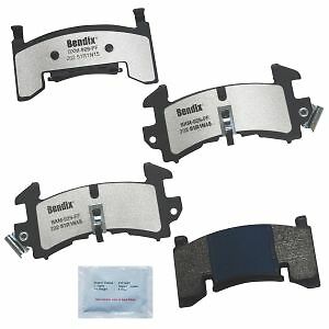 Disc Brake Pad Set-Fleet Metlok Semi-Metallic SDR Disc Brake Pad fits ...