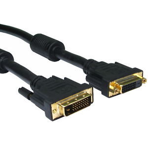 DVI-I To VGA Adapter Converter - Dual Link 24+5 Pin Male To D-Sub Female For Monitor/TV Connection