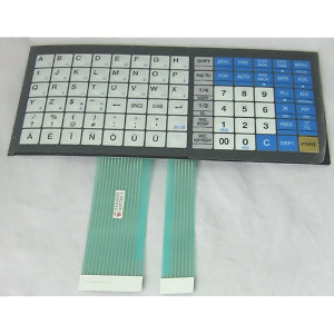 CAS CL5000B, CL5500B KEY PAD + MEMBRANE (B TYPE LATEST VER.), Brand New