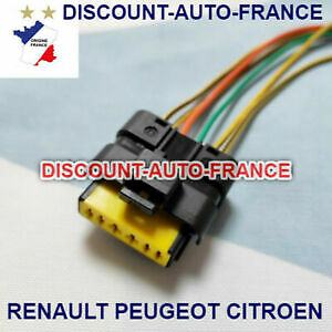 FICHE FAISCEAU FEU ARRIÈRE POUR PLATINE PORTE AMPOULES POUR RENAULT CLIO 3