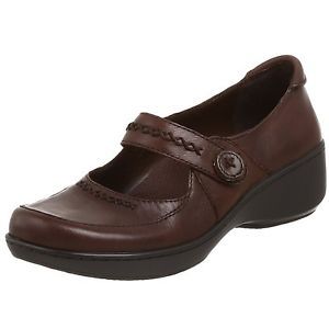 SPRING STEP SABRIYE PEWTER LEATHER MARY JANE Closed toe FLAT US 9