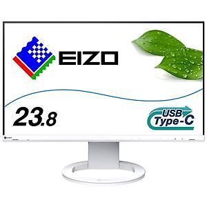 New] EIZO FlexScan 23.8-inch color LCD monitor white EV2480-ZWT 1 