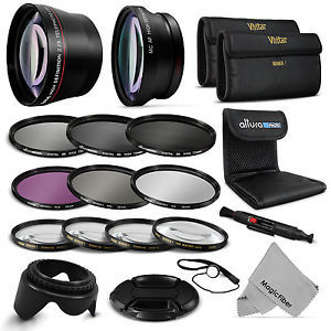 Paquete de accesorios de la cámara para Canon EOS