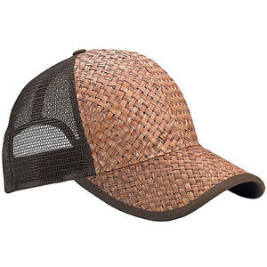 Straw Men's Baseball Caps