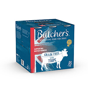 Butchers Tripe Wet Dog Food Cans 18 x 400g UK