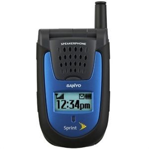 にゃんさんよう6600 Sanyo Katana SCP-6600 - Blue ( Sprint ) Very Rare Cellular