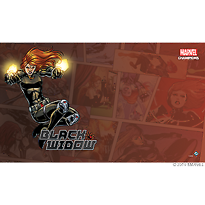 Игровой коврик Marvel Champions: Black Widow FFG MS12